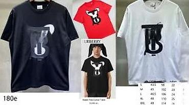 Majice: Men's T-shirt Burberry, bоја - Crna — 23