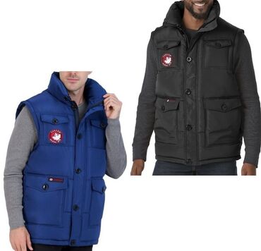 Куртки: Canada Weather Gear. В этом мужском пуховом жилете от Canada Weather