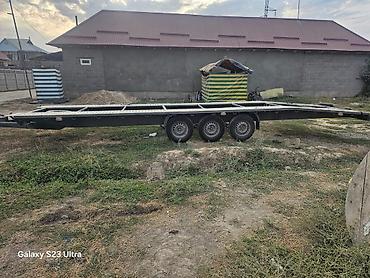 легковой прицепы: Срочно продаю Автовоз-прицеп трехосный 2021-года 8.20 длина — 3
