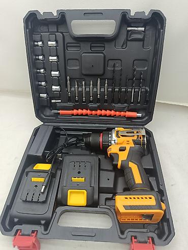 змей: Аккумуляторная дрель-шуруповерт PowerMax 48V в кейсе с набором насадок — 2