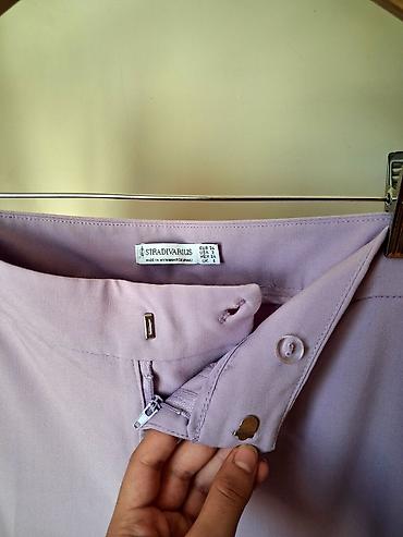 bagi salvar: Şalvar, Stradivarius, XS, rəng - Yasəmən — 4