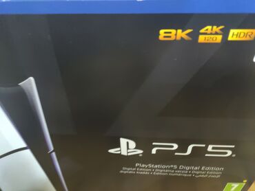 PS5 (Sony PlayStation 5): Playstation 5 slim 1tb ssd discovodsuz satilir cunku səhf versiyası