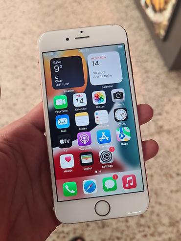 iphone 6s rose gold 64 gb: IPhone 6s, 64 GB, Rose Gold, Barmaq izi — 1