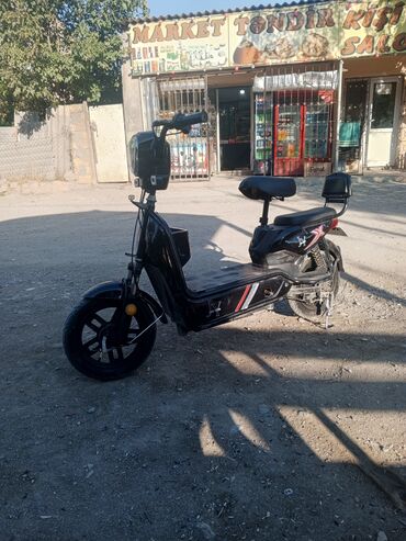 трехколесный велосипед для взрослых бишкек: Elektrik velosipedi/scooter – şəhər içi rahat nəqliyyat - Rəng: qara