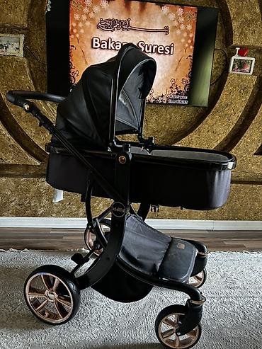 Araba-beşiklər: Kidilo uşaq arabası – beşik tipli - Marka/model: Kidilo - Rəng: Qara — 5