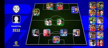 ikinci əl məişət əşyalarının satışı: 🎮 eFootball Hesabı Satılır | Kollektiv Güc: 3112 🔥 ✅ Tam balanslı