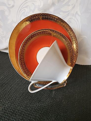 Ostali antikviteti: Set nemacki Gehren 1958 do 1969 god. Set porcelanski Veb Thuringer — 2