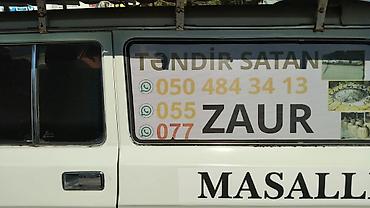 Тандыр: Təndir satışı – gil materialdan hazırlanmış ənənəvi tandırlar. Məhsul — 1