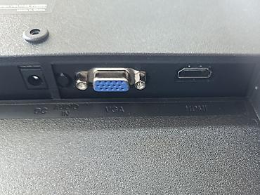 kohnə komputer: Alfa LED Monitor 75hz - Ekran ölçüsü: 22” (etiketdə “LED MONITOR — 5