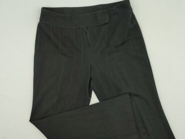 spodnie z jedwabiu naturalnego: Material trousers for women, size S (EU 36)