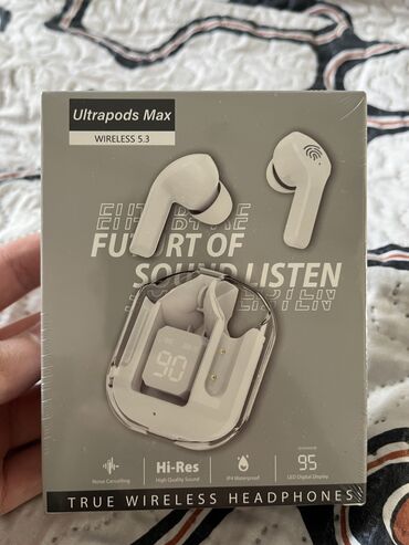 Mikrofonlar: Yeni Simsiz (Bluetooth) Qulaqcıqlar, Technics, rəng - Ağ