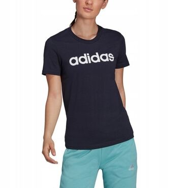 zenske velicine majica: Adidas, M (EU 38), bоја - Tamnoplava