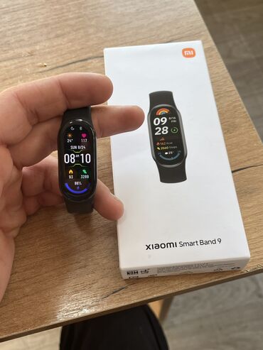 Новый, Смарт часы, Xiaomi, Сенсорный экран, цвет - Черный