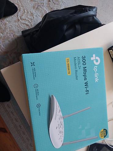 nar internet tarifi: TP-Link TD-W8961N – ADSL2+ modem-router - 300 Mbps sürətli Wi‑Fi - — 3