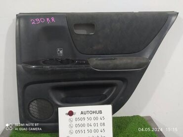 tayota spacio: Обшивка дверей Toyota Kluger ANH10W 2400 2AZ-FE 2002 задн. прав. (б/у)