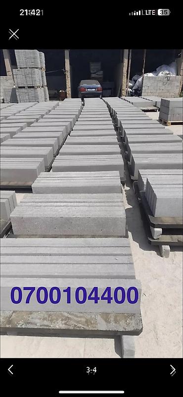 Тротуарные бордюры: Тротуарный бордюр, Бетонный, Декоративный, 1 — 9