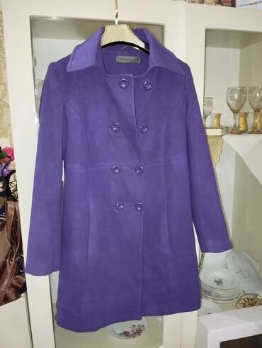 Пальто, Abercrombie & Fitch, XL (EU 42), цвет - Черный