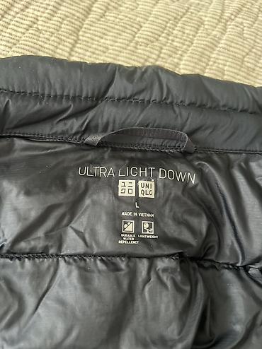чёрный: Мужская куртка, M, L, Uniqlo, Новый, цвет - Черный, Самовывоз, Платная доставка — 3