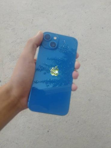 ноутбуки бишкек б у: IPhone 13, Б/у, 128 ГБ, Синий, Чехол, 86 % — 1