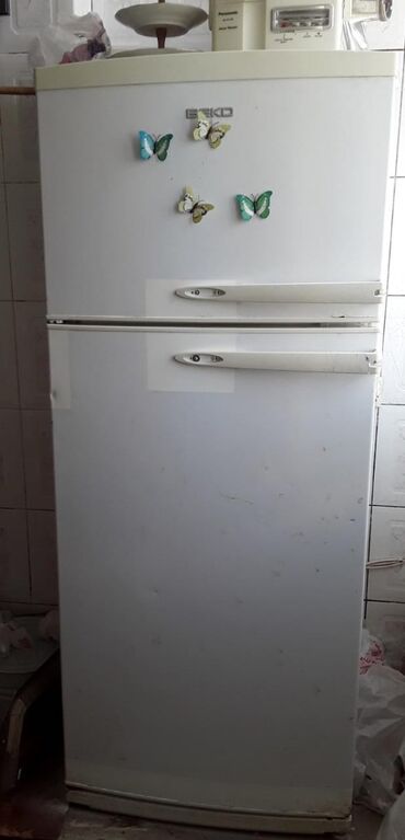 i̇şlənmiş xaladenik: Б/у 2 двери Beko Холодильник Продажа, цвет - Белый