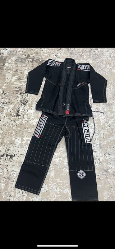 спортивные брюки: Кимоно Новое от Tatami, оригинал Цвет богатый черный На рост 165 и
