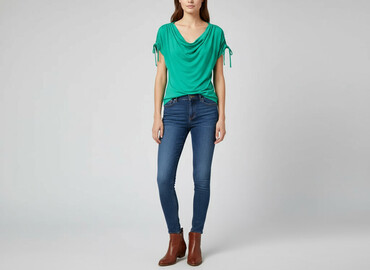 shein bluzki plus size: Esmara, Bluzka damska, rozmiar S