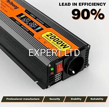 İnverterlər: Yeni Inverter, 100-300 Vt, 12 - 220 volt, Ünvandan götürmə, Ödənişli çatdırılma, Rayonlara çatdırılma — 21