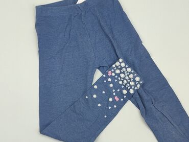 legginsy górskie: Leggings for kids, 9 years, 128/134, condition - Good