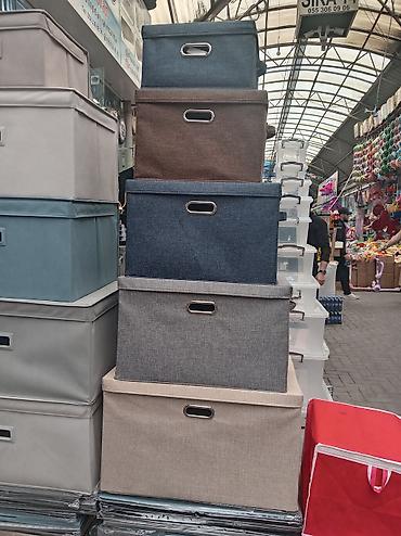 çekmeceli plastik sandıqlar: Parça üzlü qapaqlı saxlama qutuları - Məhsul növü: qapaqlı, bərk — 1