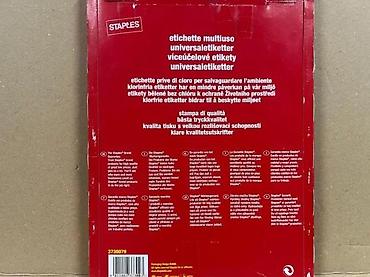 Druga oprema za računare i laptopove: Samoljepljive višesvrhinske etikete – A4 format - Dimenzije na lalafo.rs — 8 Druga oprema za računare i laptopove: Samoljepljive višesvrhinske etikete – A4 format - Dimenzije — 8