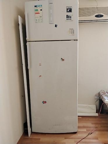ariston ikinci el: İşlənmiş 2 qapılı Bosch Soyuducu Satılır, rəng - Bej, Dolab içi — 1