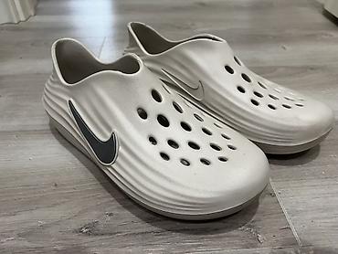 найк шлепки: Сабо, 41, Nike, Новый, цвет - Бежевый, Самовывоз — 1