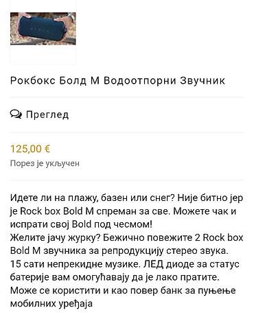 Zvučnici i stereo sistemi: ORIGINAL SVETSKI POZNATI BREND PRENOSIVIH BEŽIČNIH ZVUČNIKA!!! — 4