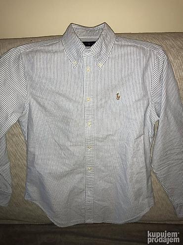 uv majice: Original Ralph Lauren kosulja S / M KAO NOVA 100% cotton Ramena 43cm — 1