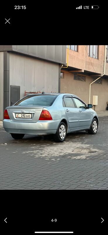 Toyota: Toyota Corolla: 2004 г., 1.4 л, Механика, Бензин
