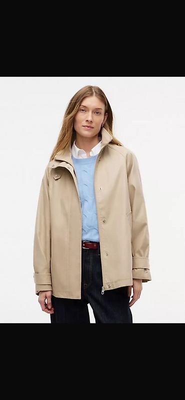 Женская куртка-тренч светло-бежевого цвета. Tommy Hilfiger Оригинал