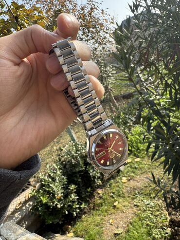 Qol saatları: Qol saatı, Orient, rəng - Qırmızı — 7