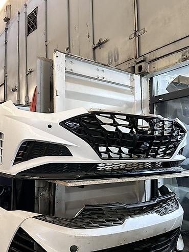 Передний бампер в сборе для Hyundai Sonata (седьмое