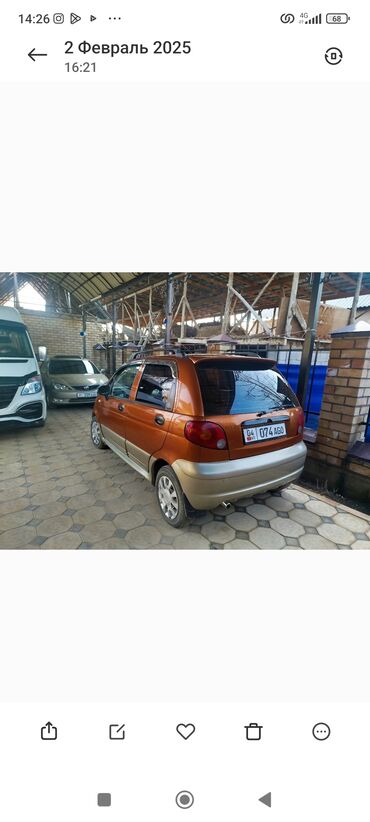 Daewoo: Daewoo Matiz: 2002 г., 0.8 л, Механика, Бензин, Хэтчбэк