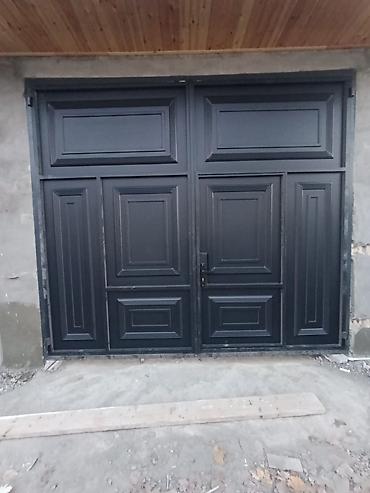Ворота и комплектующие: Metall qapı – ikiqanadlı giriş darvaza - Material: qalın metaldan — 1
