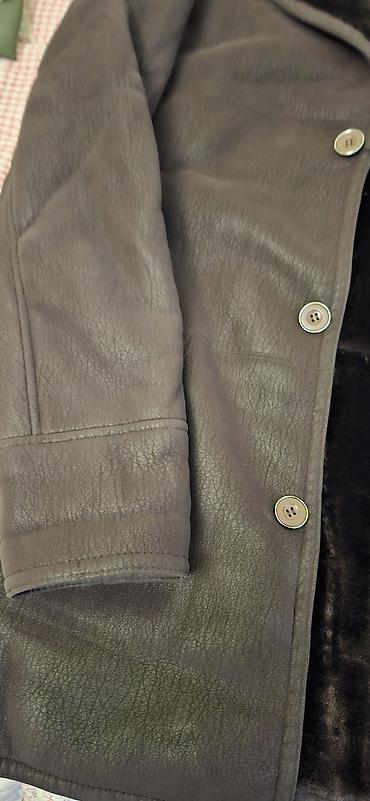 Дубленки: Дубленка, Классическая модель, По колено, 7XL — 6