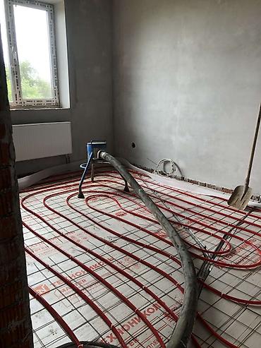 Напольные работы: Механизированная стяжка пола под финишные покрытия - Выполняем — 9