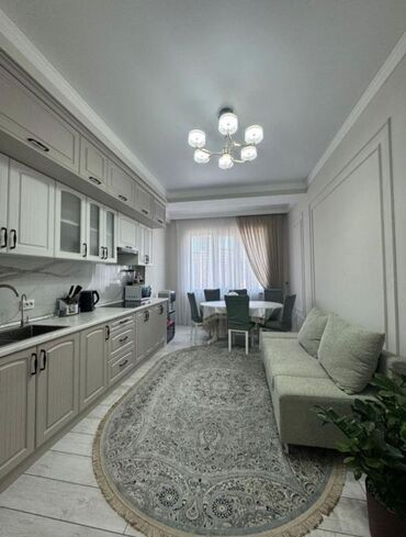 жк манчестер: 2 комнаты, 78 м², Элитка, 11 этаж, Дизайнерский ремонт