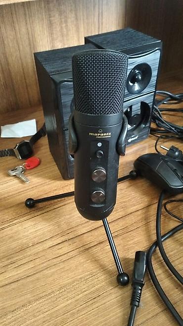 mikrofon: 🎙️ Marantz Professional MPM-4000U – USB Podcast Mikrofonu Səliqəli — 4
