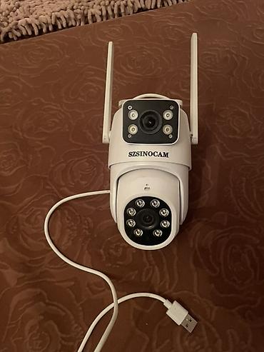 micro nausnik: SZSINOCAM WiFi təhlükəsizlik kamerası – model TY-Q2 - İki antenli — 1