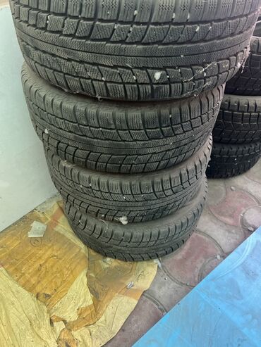 купить зимние шины на матиз: Шины 215 / 55 / R 16, Зима, Б/у, Комплект, Легковые, Triangle