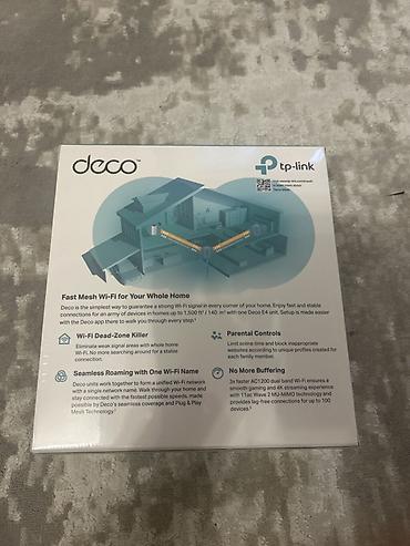 deco роутер: TP-Link Deco E4 (AC1200) — модуль системы Mesh Wi‑Fi для всего дома — 2