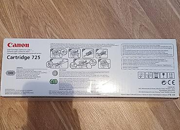 lazer printer: Canon Cartridge 725 – orijinal monoxrom lazer kartrici ❗️(2 ədəddir)❗️ — 2