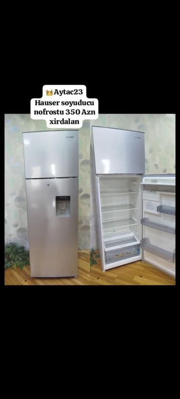 işlenmiş soyducu: 👑Aytac23
Hauser soyuducu nofrostu 350 Azn xirdalan