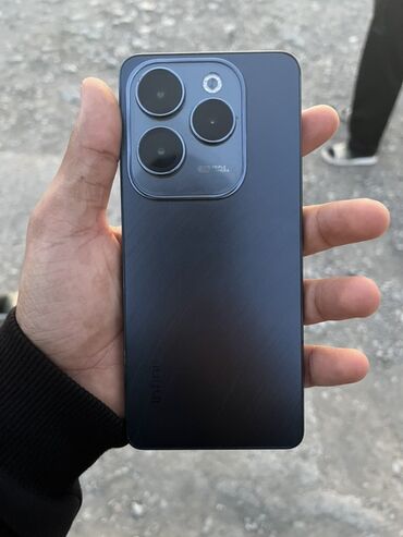 tecno spark go 1 qiyməti: Infinix Hot 40, 256 GB, rəng - Boz, Sensor